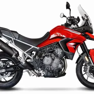 LeoVince SLIP-ON Edelstahl SBK LV ONE EVO Schwarz für TRIUMPH TIGER 900 GT/RALLY/PRO Letzte Chance