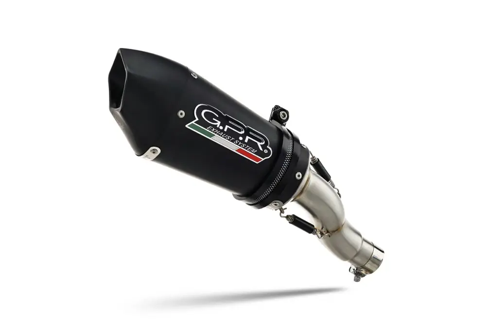 Top-Seller GPR Endschalldämpfer Yamaha YZF R1/R1-M 2020/2024 e5 GP EVO4 BLACK TITANIUM SP