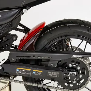 BODYSTYLE Sportsline Hinterradabdeckung mit Alu-Kettenschutz ABS Kunststoff unlackiert für KAWASAKI Z900 RS Schneller Versand