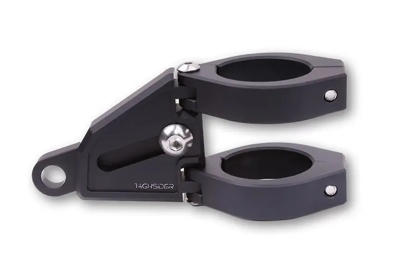 HIGHSIDER pro Extend Lampenhalter Schwarz Set, CNC, Aluminium, Für Ø 38-41 mm, Längenverstellbar Preiswert