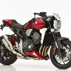 BODYSTYLE Sportsline Sitzkeil ABS Kunststoff silber/schwarz für HONDA CB1000R Neue Ware