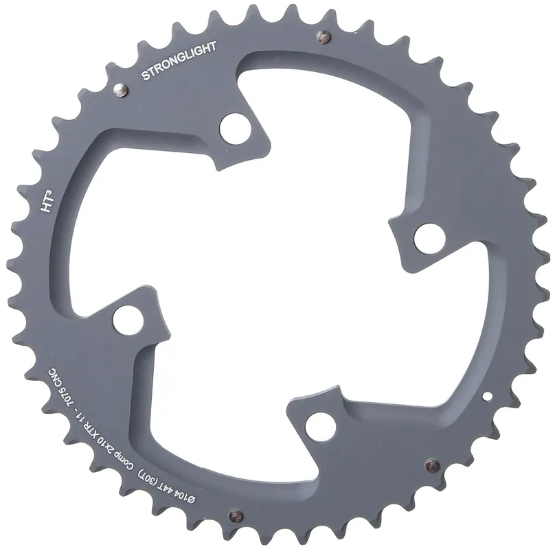 Stronglight Kettenblatt HT3 44 Zähne außen schwarz Super-Preis