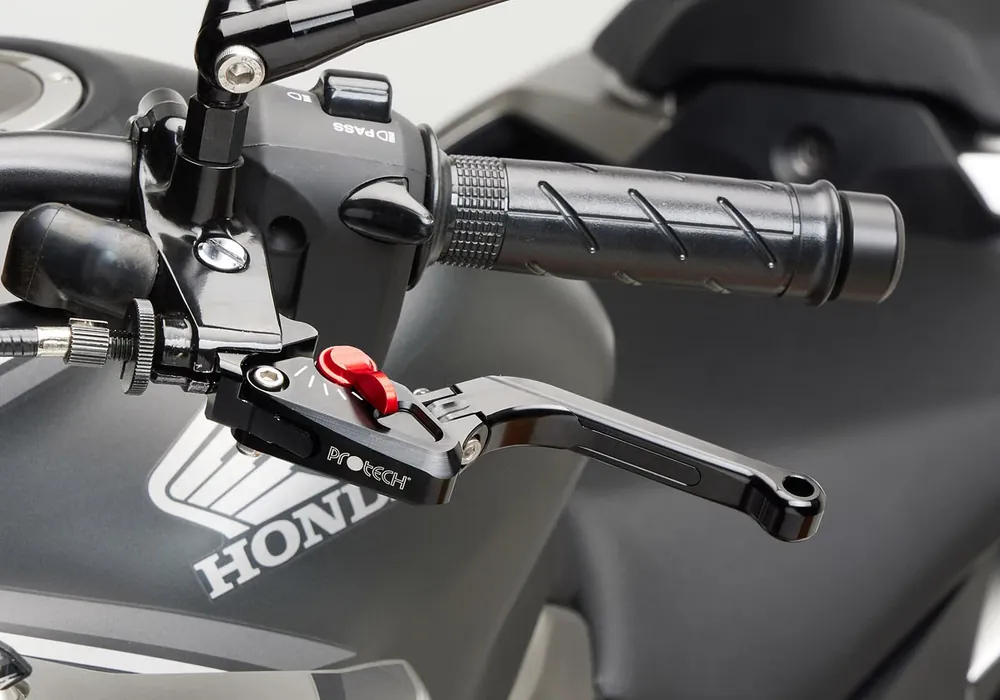 Mega-Angebot PROTECH Hebel Kupplungshebel Race Alu & Stahl Rot/Schwarz für YAMAHA MT-125, XSR125 / Legacy, YZF-R125