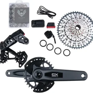 Direktkauf SRAM Schaltgruppen-Set GX Eagle AXS Transmission 170 mm grau