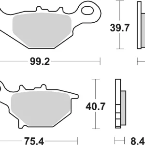 Saisonangebot SBS Scooterbelag 122CT Carbon Tech