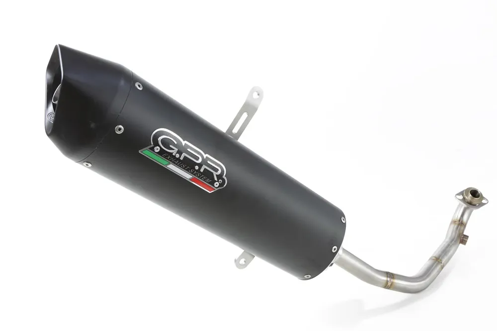 GPR Komplettauspuffanlage Honda Anf 125 Innova 1995/12 Racing full sysTEm FURORE NERO Billig