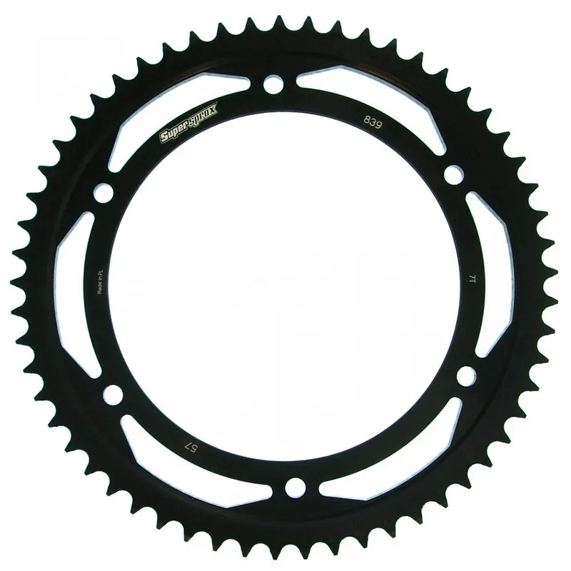 Preis Gesenkt Supersprox Stahl-Kettenrad 428 57Z (Schwarz)