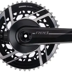 Echt SRAM Kettenradgarnitur Red E1 33/46 Zähne 175 mm schwarz