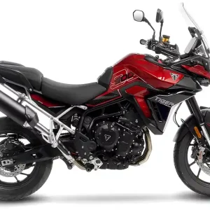 LeoVince Schalldämpfer "SBK LV One EVO II - Black Edition" 14450EB für Triumph Tiger Versand Am Gleichen Tag