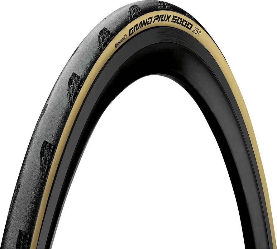 Neue Ware Continental Grand Prix 5000 Reifen 28 × 25C schwarz,beige