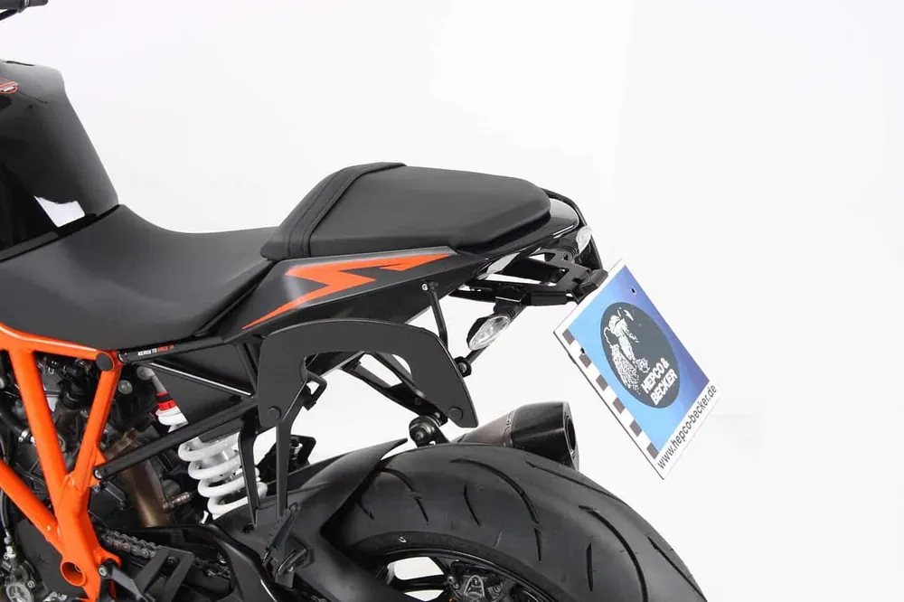 Hepco & Becker C-Bow Seitenträger bei Verwendung mit kurzem Heck schwarz für KTM 1290 Super Duke/R (2014-2019) Zertifiziert