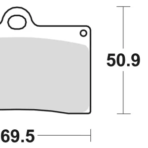 Angebot TRW Bremsbelag MCB 540 mit Zulassung