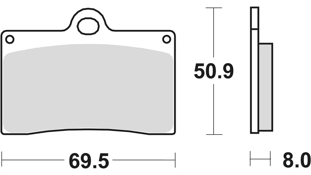 Angebot TRW Bremsbelag MCB 540 mit Zulassung
