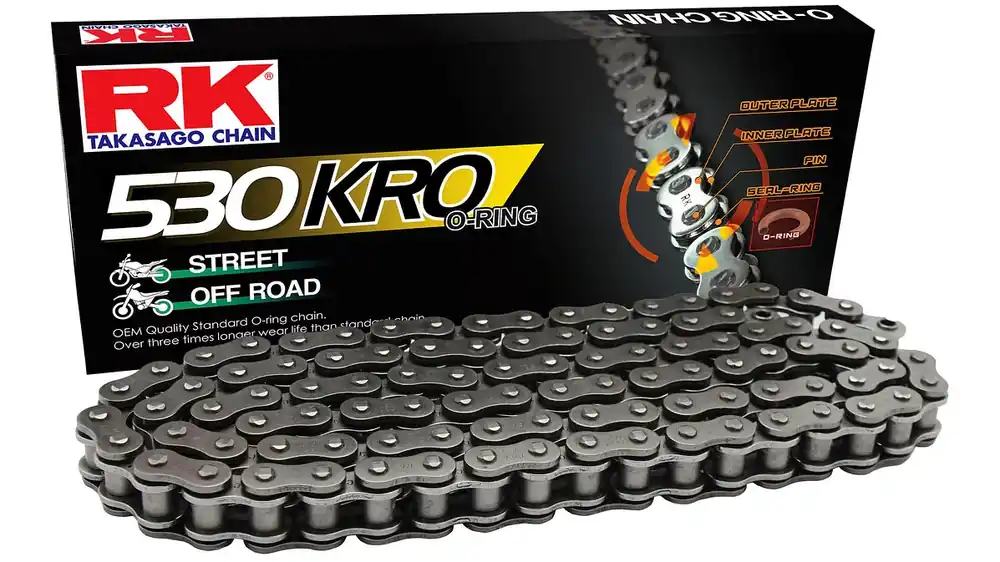 RK Kette 530KRO 126 Glieder Echt