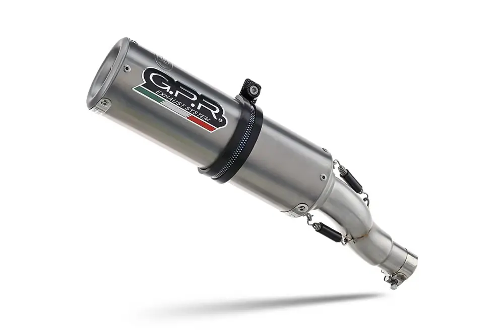 Direkt Vom Hersteller GPR Endschalldämpfer Honda NX500 2024/2025 e5 M3 TITANIUM NATUral SP