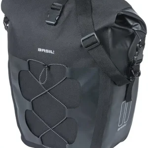 Basil Einzeltasche Navigator Waterproof MIK Hooks 25-31 l schwarz Echt