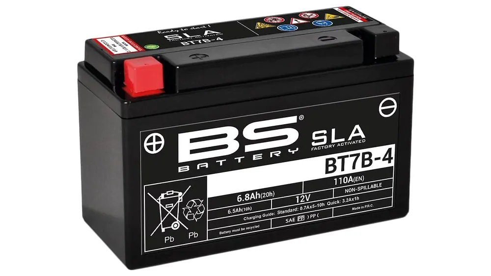Zertifiziert BS-Battery Batterie SLA BT7B-4