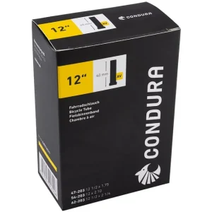 Condura Schlauch 12 Zoll Schrader AV 40 mm schwarz Begrenztes Angebot