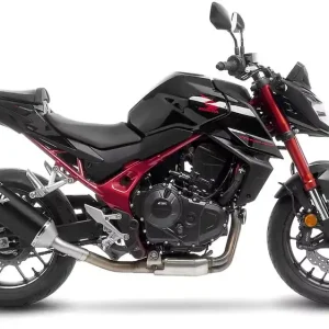Billig LeoVince Slip-On Schalldämpfer "SBK LV-14 R - Black Edition" 15600B für Honda CB