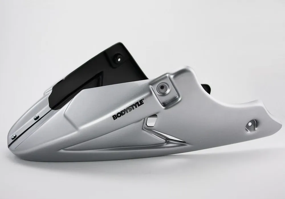 BODYSTYLE Sportsline Bugspoiler ABS Kunststoff silber für SUZUKI SV 650 Super-Preis