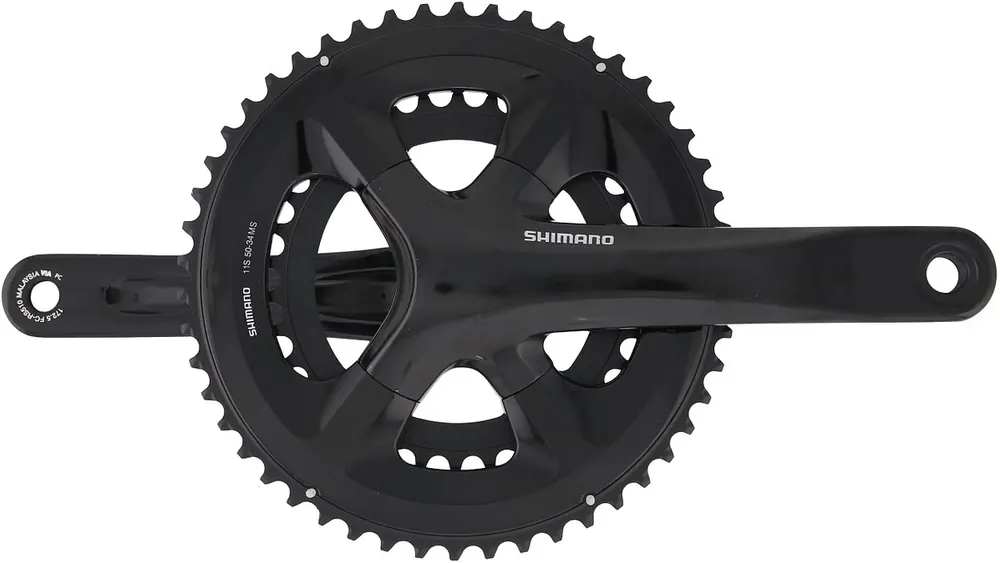 Shimano Kettenradgarnitur 105 FC-RS510 46/36 Zähne 172,5 mm schwarz Abverkauf