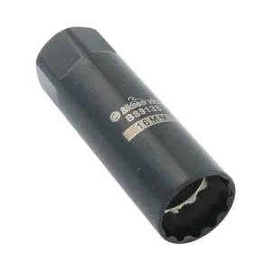 Billig Bikeservice Steckschlüsseleinsatz Extra Thin 16 mm, Bi-Hex 12-kant