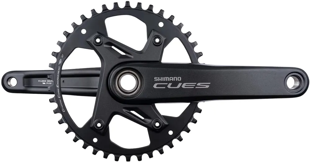 Shimano Kettenradgarnitur CUES FC-U6030-1 42 Zähne schwarz 170 mm Kurbellänge Nur Für Kurze Zeit