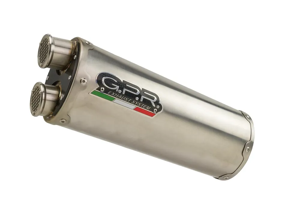 GPR Endschalldämpfer BMW R 1200 Gs 2004/2009 DUAL INOX SP Schnäppchen