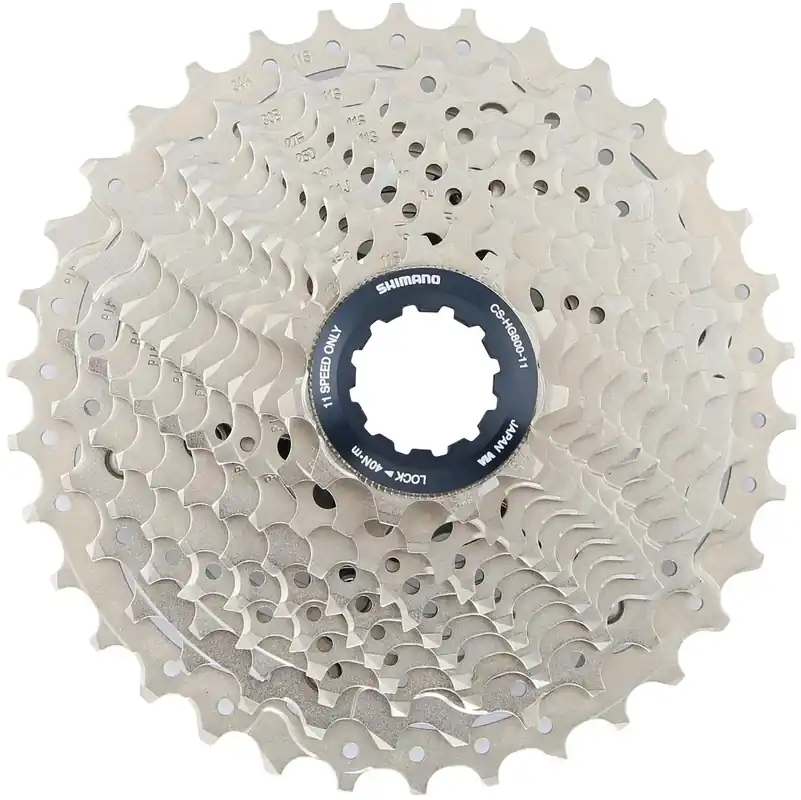 Shimano Kassette CS-HG 800-11 11-fach 11-34 Zähne silber Saisonangebot