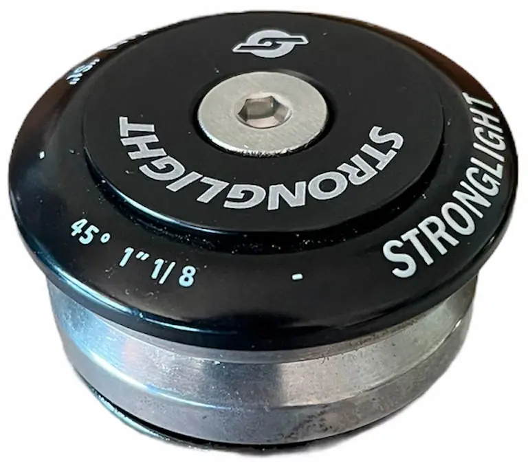 Geprüft Stronglight Steuersatz Light in Stahl 1 1/8 Zoll schwarz