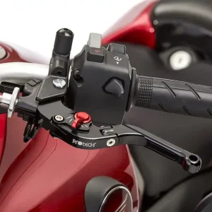 PROTECH Hebel Kupplungshebel Sport Alu & Stahl Rot/Schwarz für HONDA CB600 Hornet, CBF600N, CBF600S Direktkauf