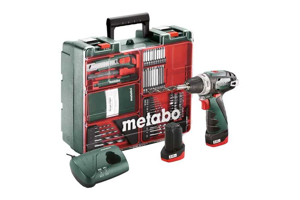 Metabo Akku-Bohrschrauber PowerMaxx BS Basic Set Preis Gesenkt