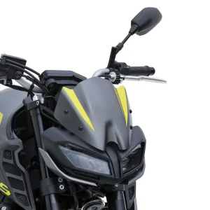 BODYSTYLE Sportsline Scheinwerferverkleidung ABS Kunststoff grau/gelb für YAMAHA MT-09 / SP Wochenendangebot