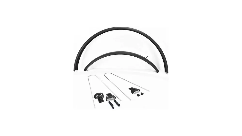 Schnäppchen Curana Apollo Schutzblech-Set 28 Zoll schwarz 80 mm breit