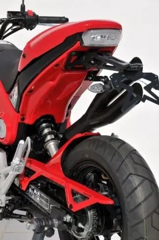 BODYSTYLE Sportsline Tail Skirt ABS Kunststoff unlackiert für HONDA MSX125 Bestseller