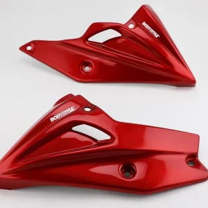 BODYSTYLE Sportsline Bugspoiler ABS Kunststoff rot für KAWASAKI Z900, Z900 (70 kW) Meistverkauft