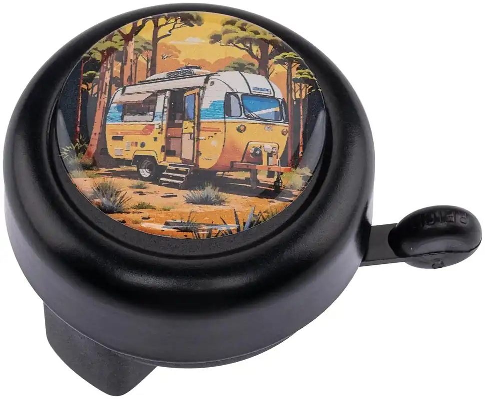 Reich Klingel "Colour Camping" schwarz Schneller Versand