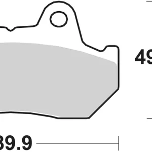 Sonderaktion SBS Scooterbelag 127HF Street Ceramic