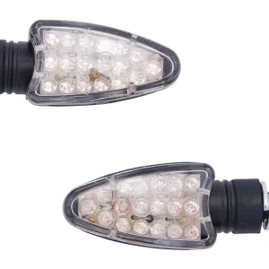 Spec-X LED-Blinker Arrow Schwarz 18 mm kurzarm Paar Direktkauf