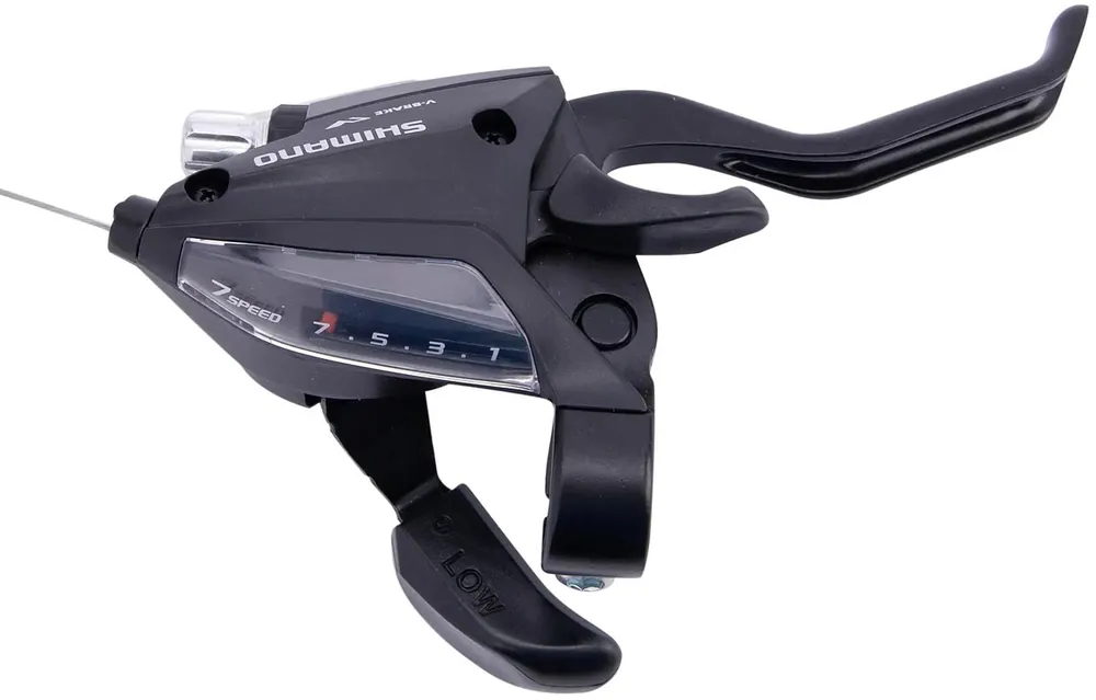 Günstig Shimano Schalt-/Bremshebel ST-EF500 7-fach rechts schwarz
