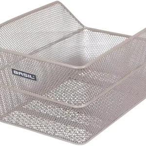 Neue Kollektion Basil Cento Schultaschenkorb hinten beige