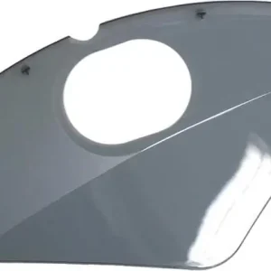 Begrenztes Angebot Hesling Mantelschoner Lucra 28 Zoll transparent mit Ausschnitt für V-Brake und Rahmensch