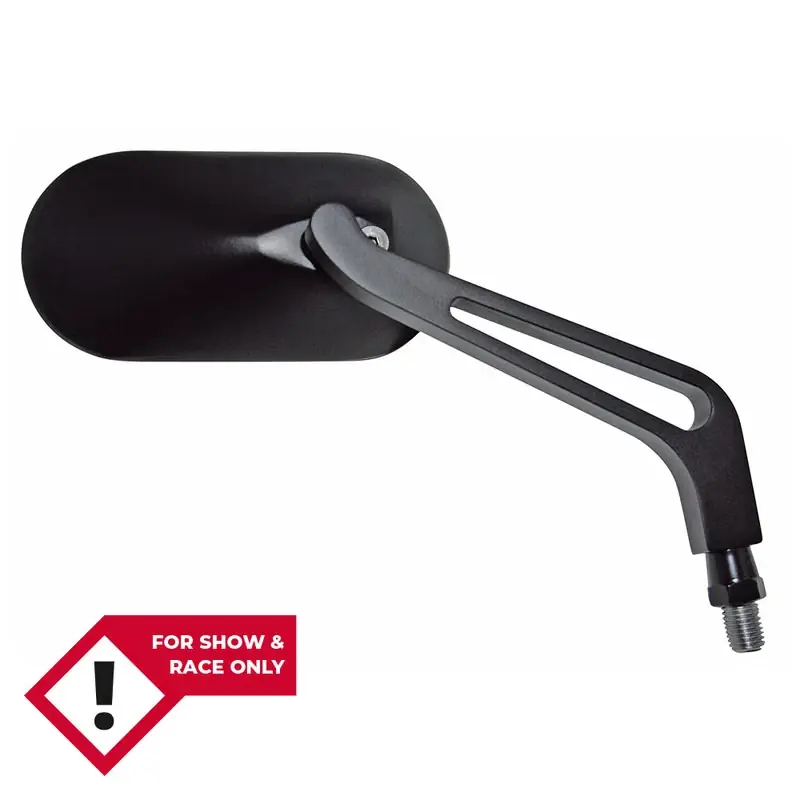 HIGHSIDER smart Lenkerspiegel Schwarz Oval (Paar) Abverkauf