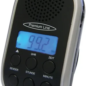 Neue Kollektion Security Plus Fahrradradio BR24 anthrazit/silber