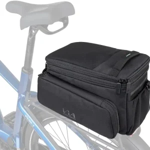Top-Seller CONTEC Gepäckträgertasche Via Explorer schwarz inkl. vormontiertem AVS Adapter