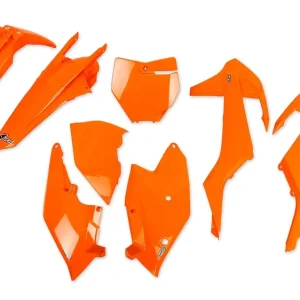Garantierte Lieferung UFO Plast Verkleidungssatz für KTM [KTKIT517-FFLU]