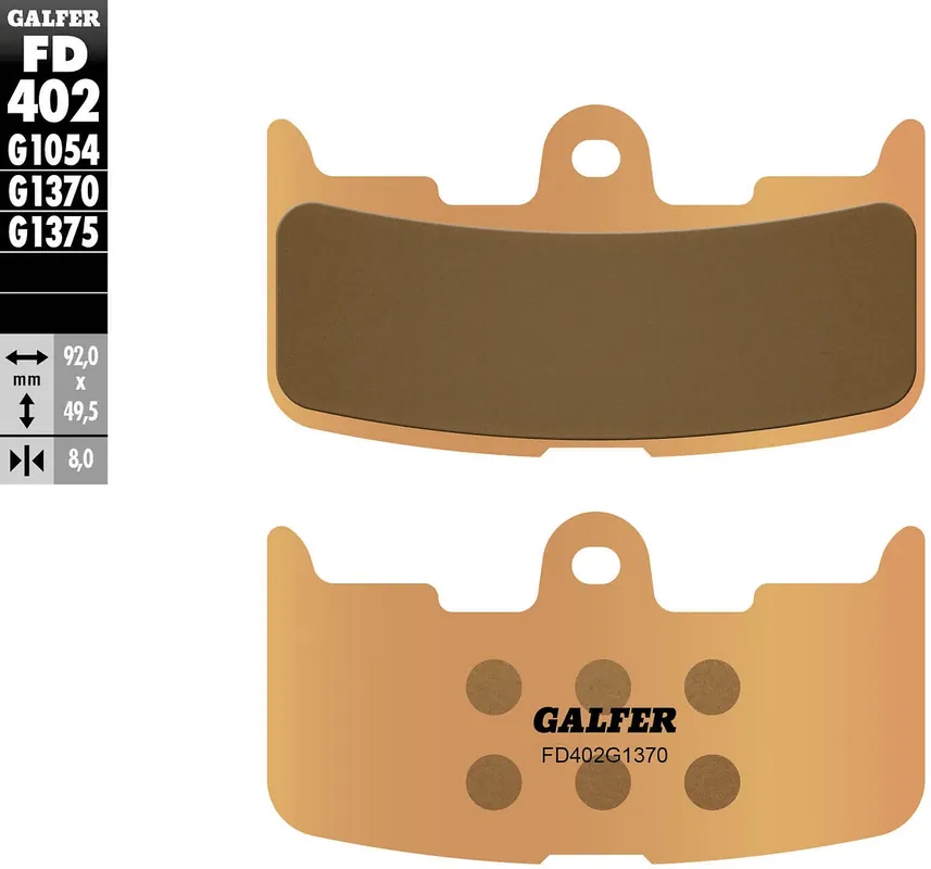 Galfer Bremsbelag FD402 Aktuell