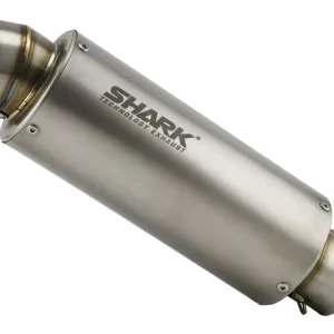 Top-Preis Shark Performance ENDSCHALLDÄMPFER Titan silber SRC 4 Endschalldämpfer Ø60 mm L250 mm e3 1215 (9) / e24 00041G Universal