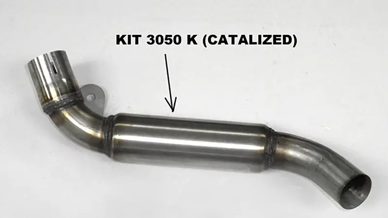 Geprüft IXIL Adapterrohr KTM Duke 125 Edelstahl