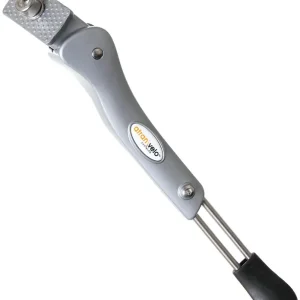 AtranVelo Stylo Adjustable Seitenständer 24-28 Zoll silber Zertifiziert